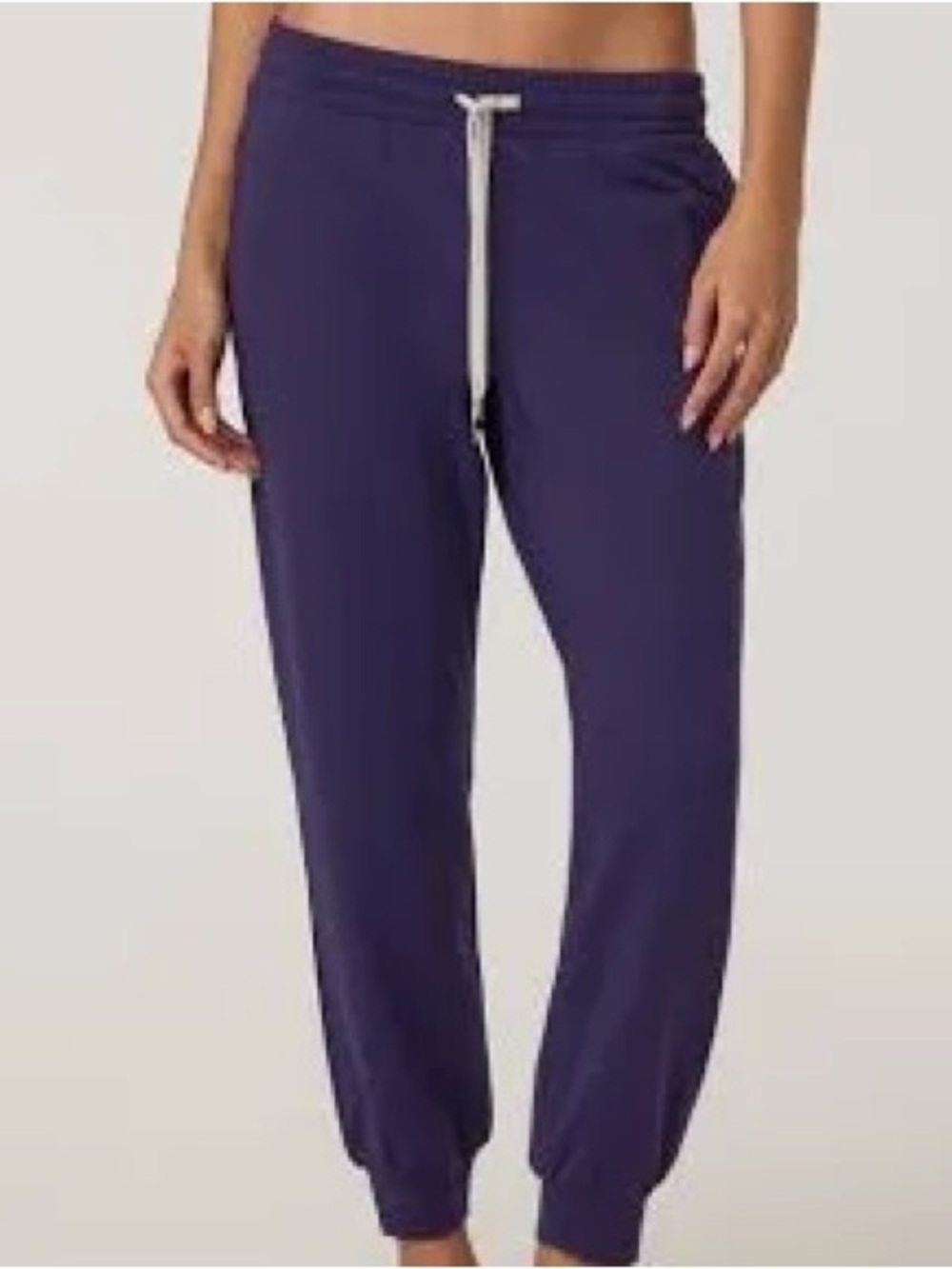 Vuori Purple Heather Performance Drawstring Joggers-L
